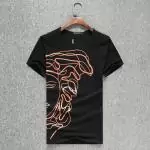 versace cotton classic medusa sequin t-shirt v218 black